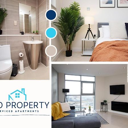 The Skyline - Luxury City Centre Flat With Designated Parking Cardiff Eksteriør bilde